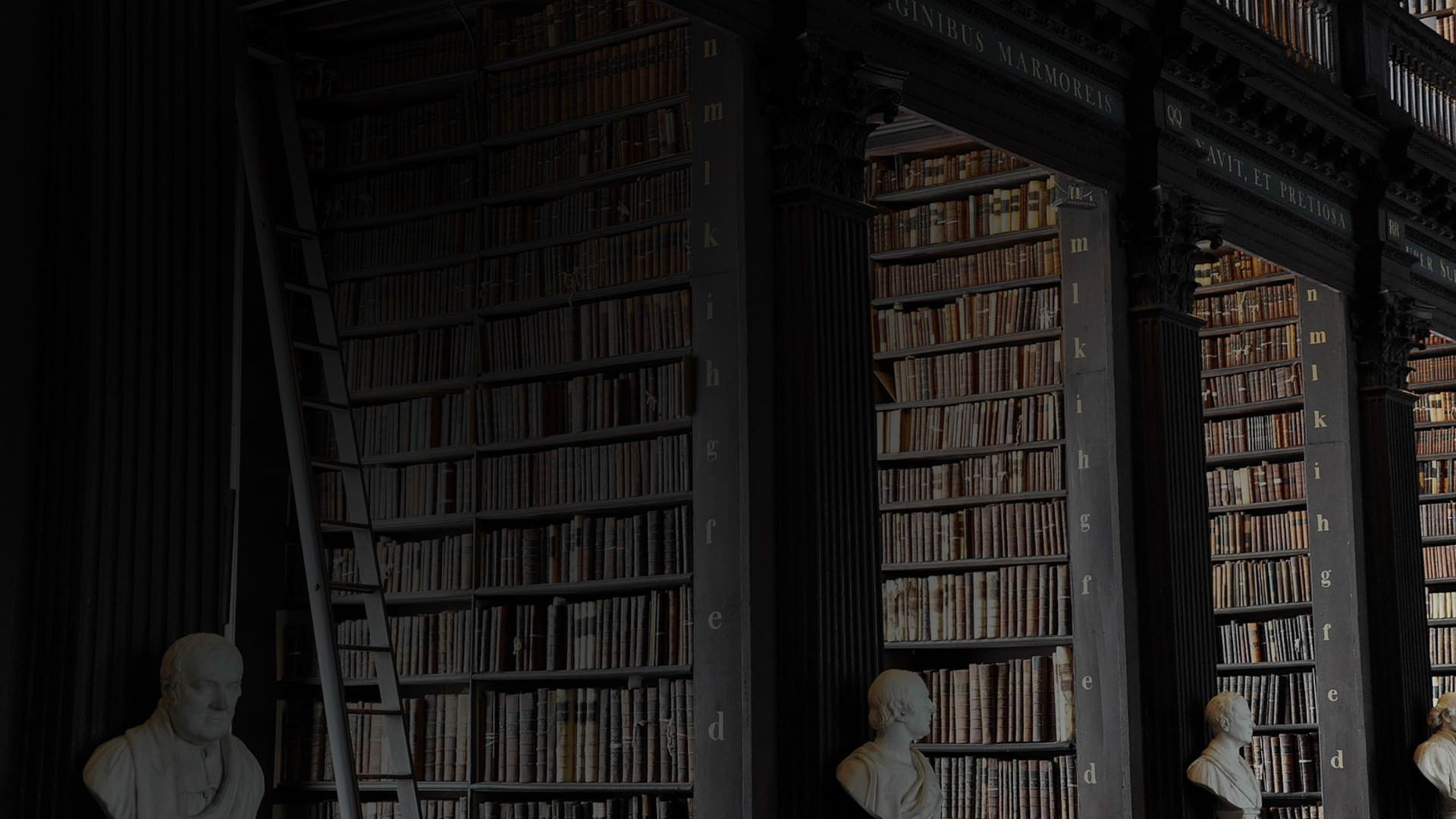 Interior of the Old Library - Trinity College, Dublin, Ireland